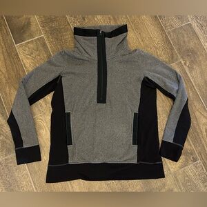 Lululemon post chaturanga 1/2 zip pullover - womens 10